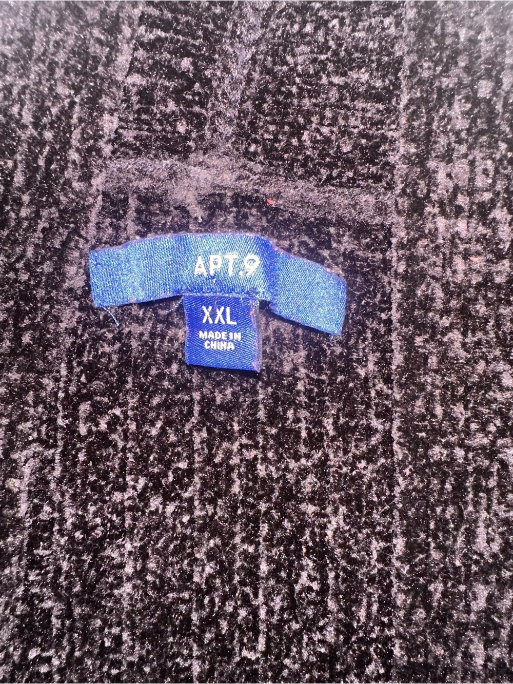 Apt. 9 Black Textured Shrug/Wrap